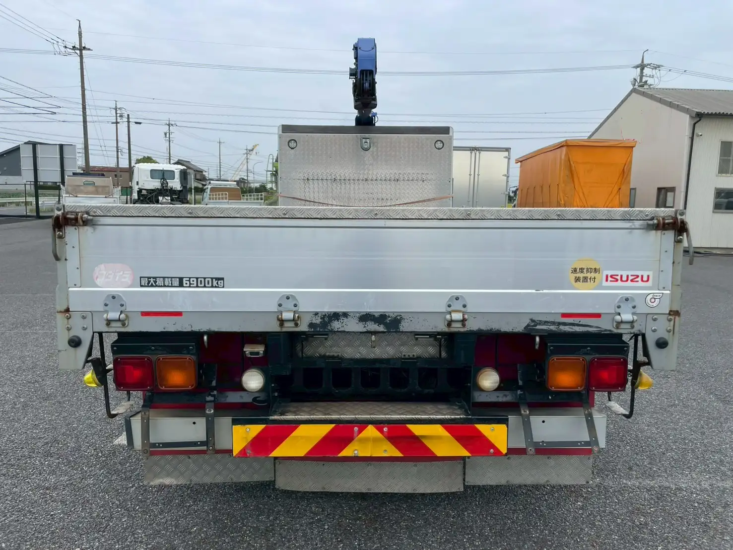 いすゞ フォワード 中型/増トン クレーン付 床鉄板 アルミブロックの中古トラック画像4