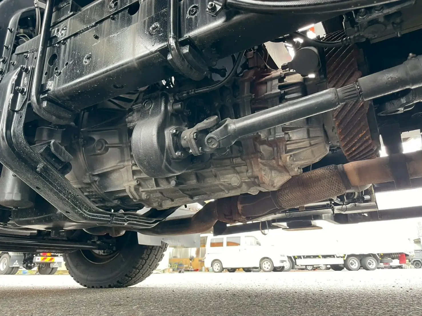 いすゞ フォワード 中型/増トン クレーン付 床鉄板 アルミブロックの中古トラック画像16