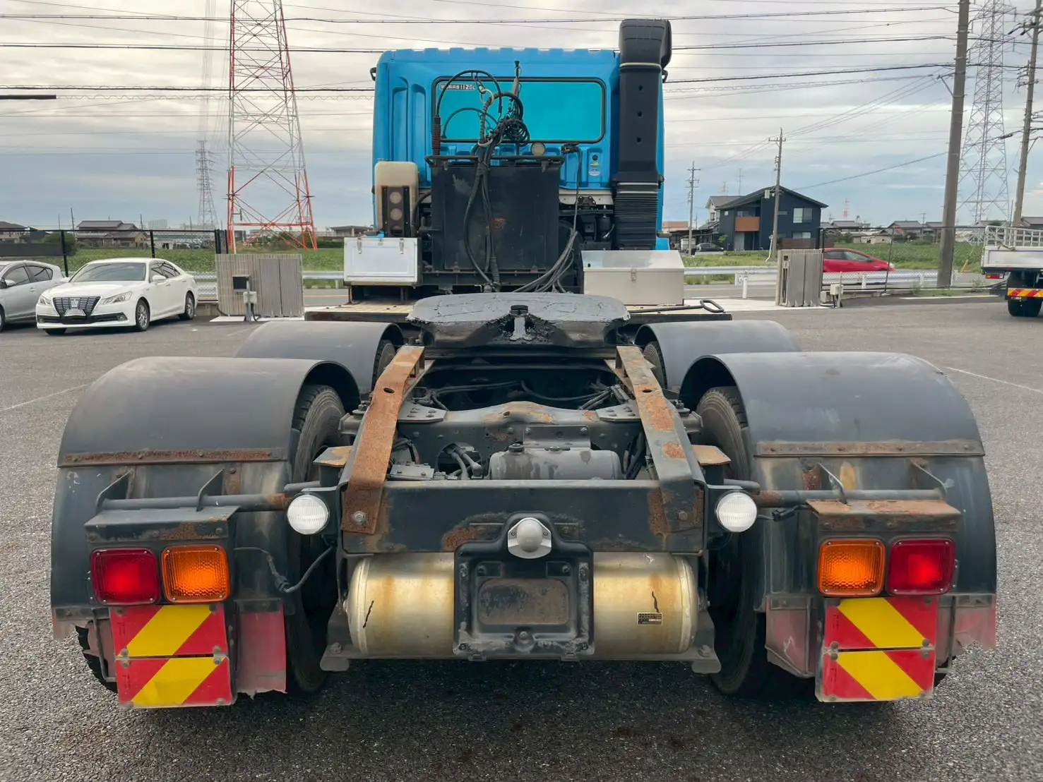 三菱 スーパーグレート 大型 トラクター 2デフ エアサスの中古トラック画像4