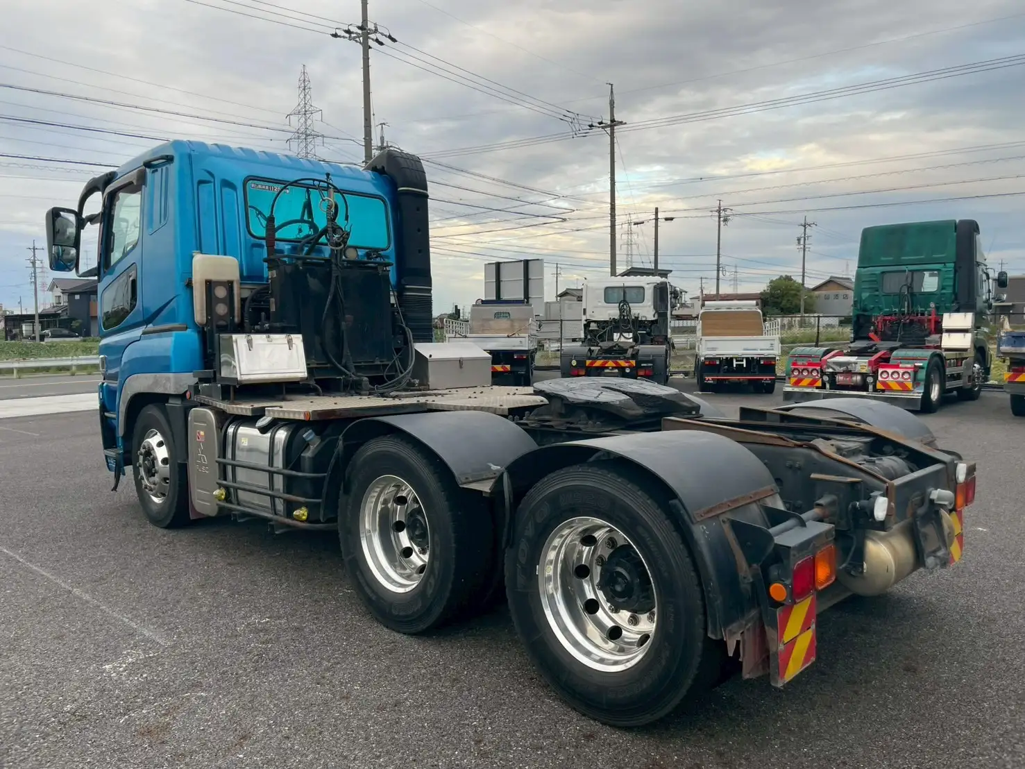 三菱 スーパーグレート 大型 トラクター 2デフ エアサスの中古トラック画像5