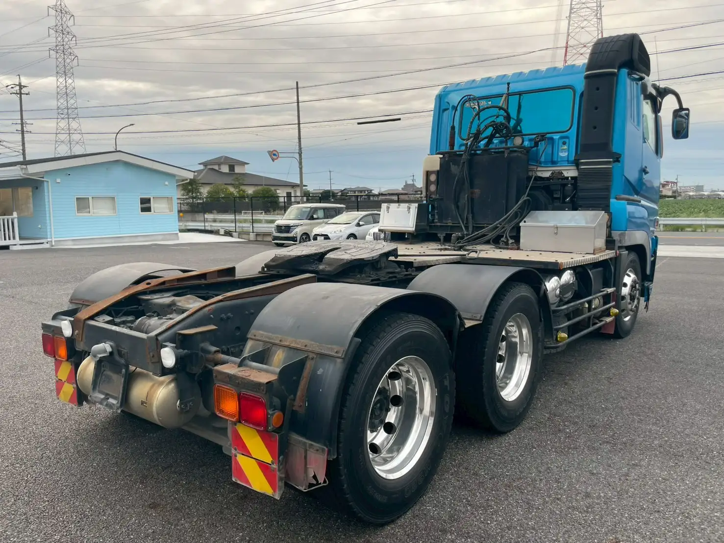 三菱 スーパーグレート 大型 トラクター 2デフ エアサスの中古トラック画像3