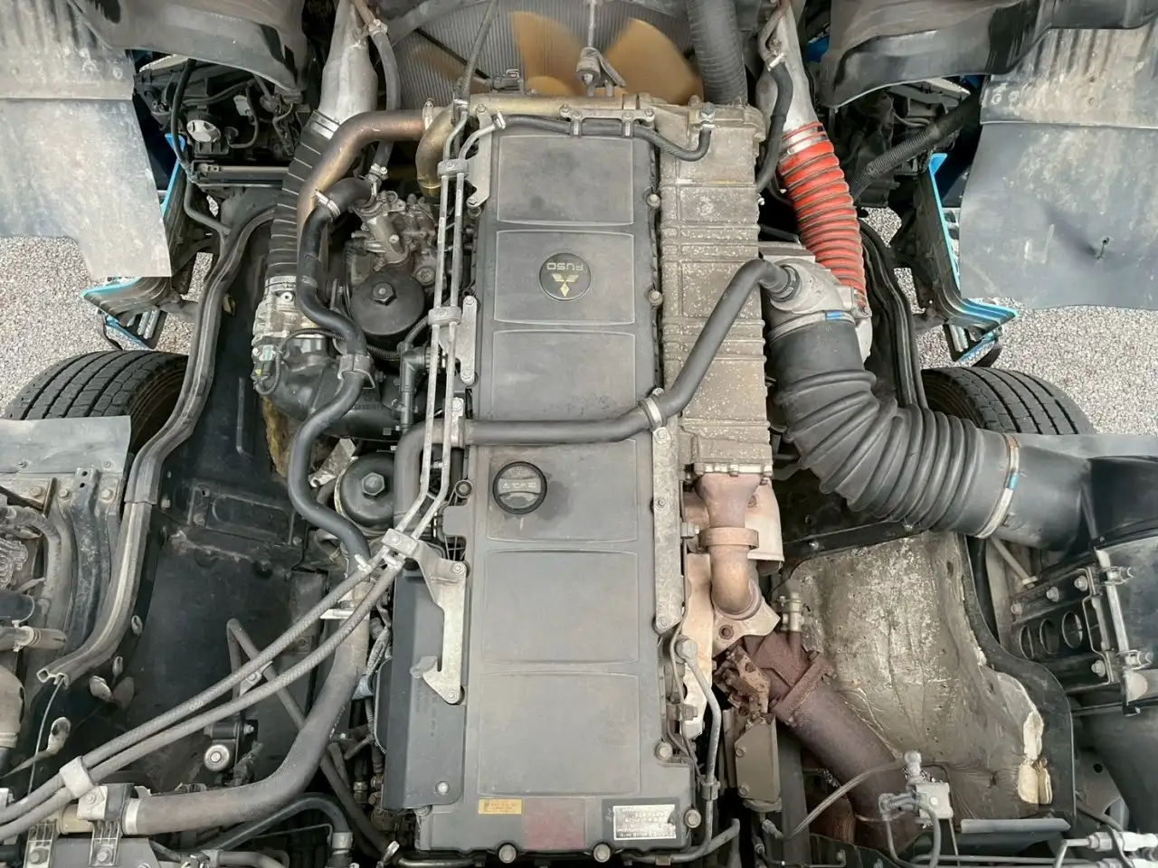 三菱 スーパーグレート 大型 トラクター 2デフ エアサスの中古トラック画像20