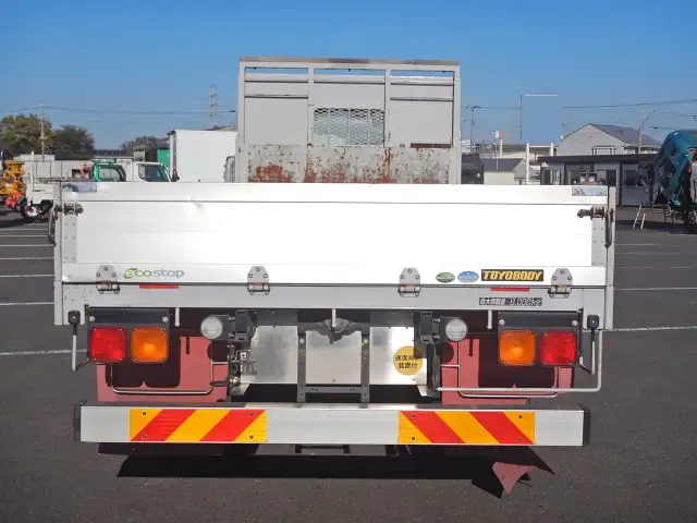 いすゞ フォワード 中型/増トン 平ボディ アルミブロック ベッドの中古トラック画像4