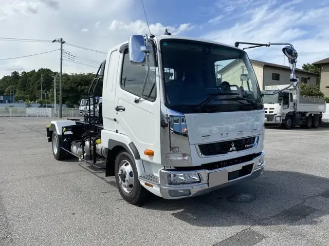 三菱 ファイター 中型/増トン アームロール ツインホイスト ベッドの中古トラック画像3