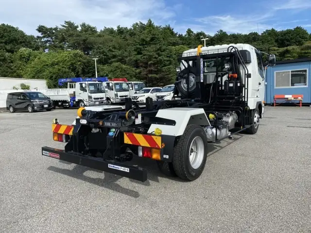 三菱 ファイター 中型/増トン アームロール ツインホイスト ベッドの中古トラック画像5