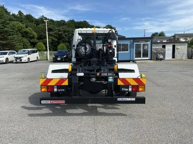 三菱 ファイター 中型/増トン アームロール ツインホイスト ベッドの中古トラック画像6