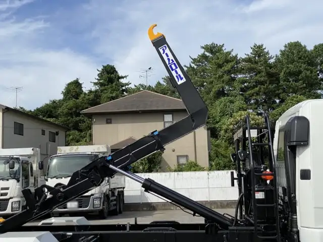 三菱 ファイター 中型/増トン アームロール ツインホイスト ベッドの中古トラック画像8