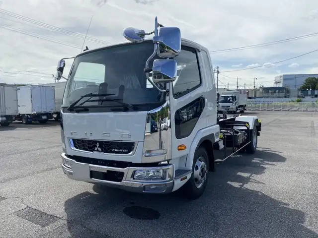 三菱 ファイター 中型/増トン アームロール ツインホイスト ベッド の中古トラック【車両No.201047】