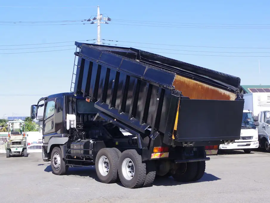 三菱 スーパーグレート 大型 ダンプ 土砂禁 コボレーンの中古トラック画像6