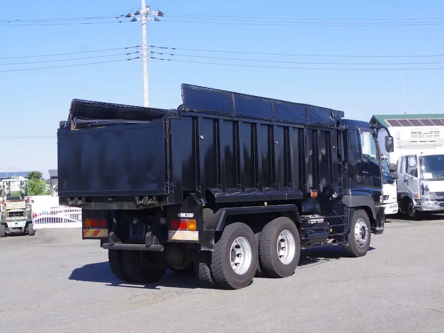 三菱 スーパーグレート 大型 ダンプ 土砂禁 コボレーンの中古トラック画像2