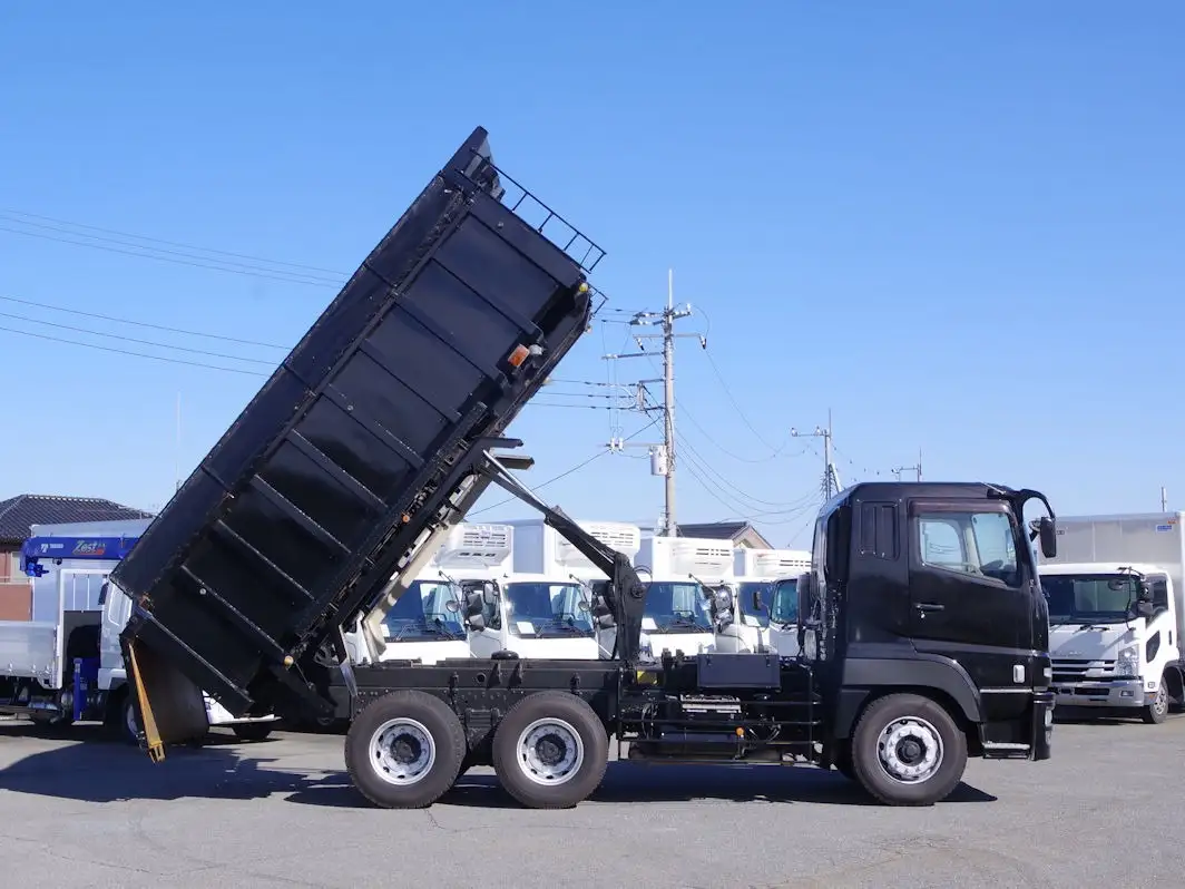 三菱 スーパーグレート 大型 ダンプ 土砂禁 コボレーンの中古トラック画像5