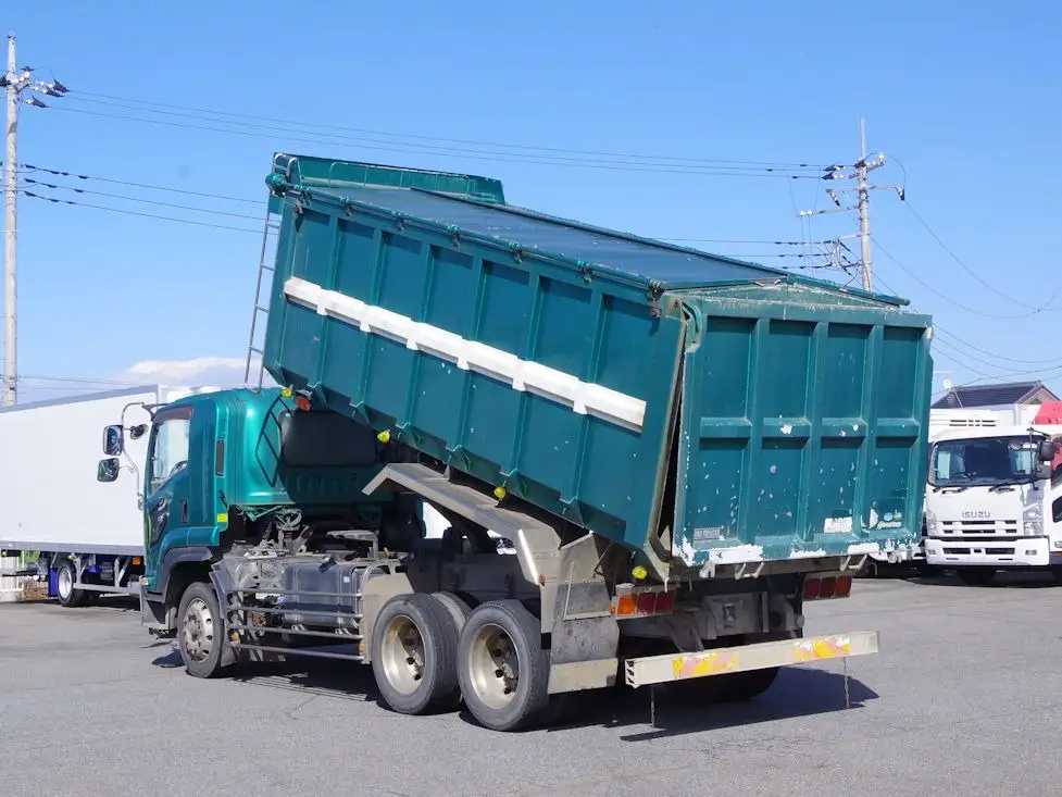 いすゞ フォワード 中型/増トン ダンプ 土砂禁 天蓋付きの中古トラック画像6