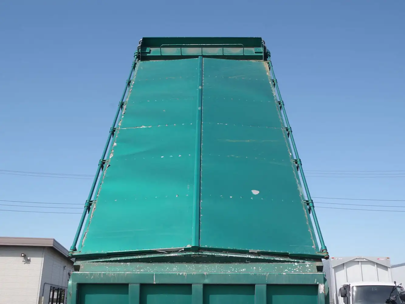 いすゞ フォワード 中型/増トン ダンプ 土砂禁 天蓋付きの中古トラック画像7