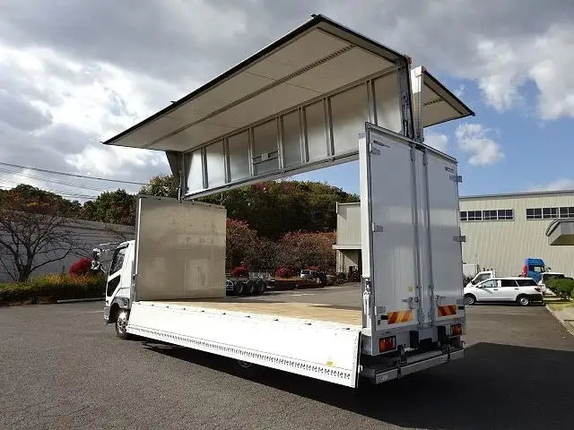 三菱 ファイター 中型/増トン ウイング パワーゲート ベッドの中古トラック画像7