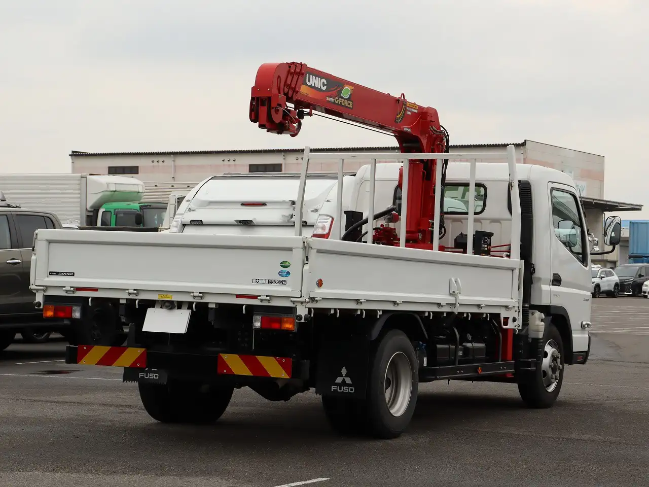 三菱 キャンター 小型 クレーン付 4段 ラジコンの中古トラック画像2