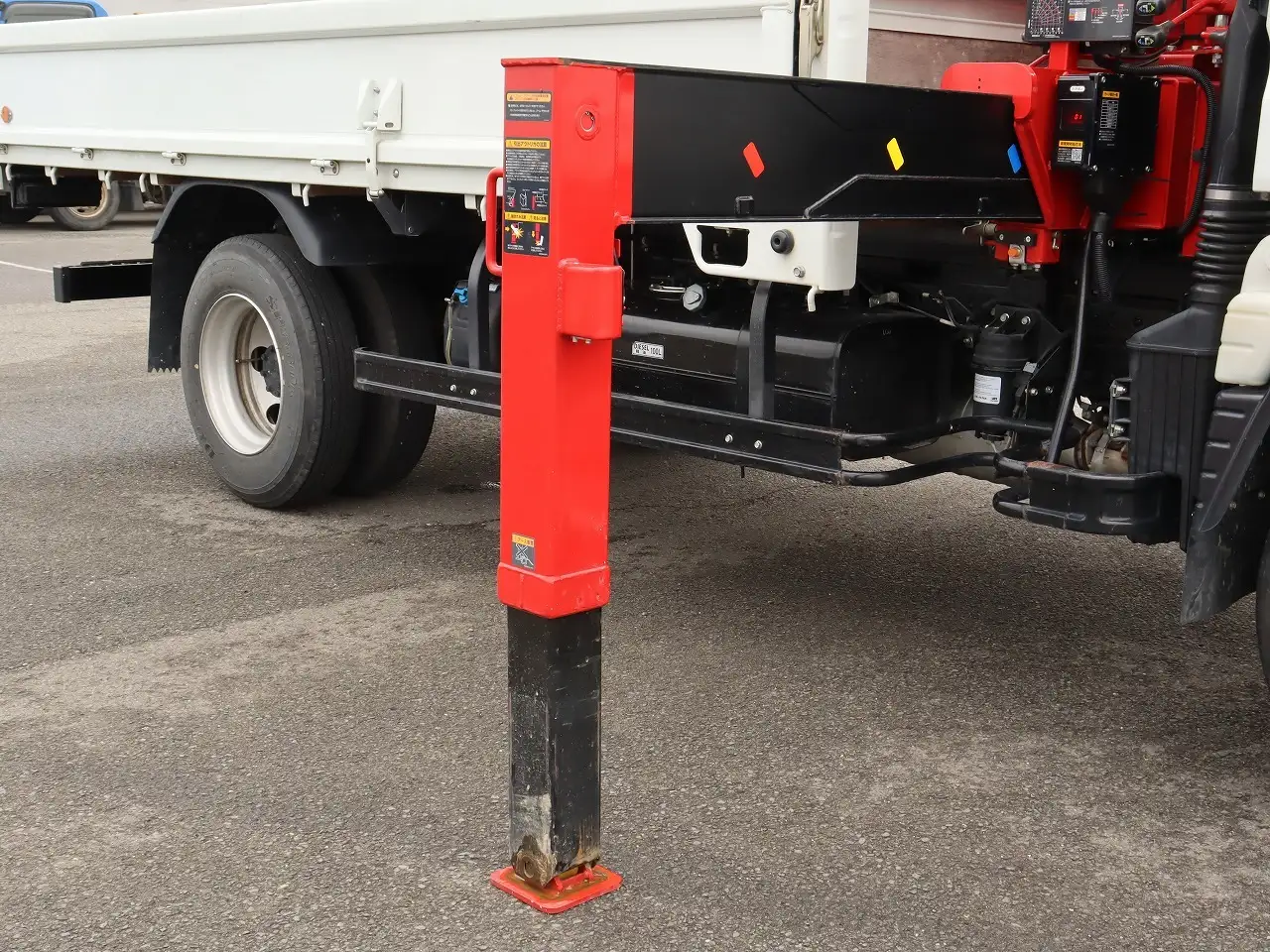 三菱 キャンター 小型 クレーン付 4段 ラジコンの中古トラック画像9