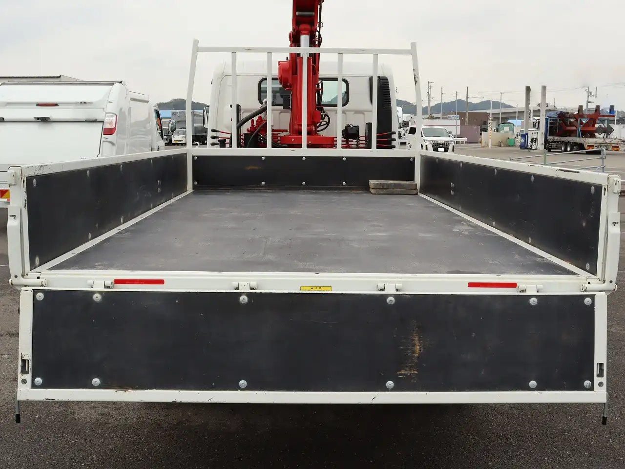 三菱 キャンター 小型 クレーン付 4段 ラジコンの中古トラック画像5