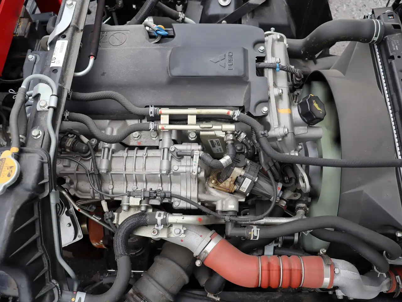 三菱 キャンター 小型 クレーン付 4段 ラジコンの中古トラック画像19