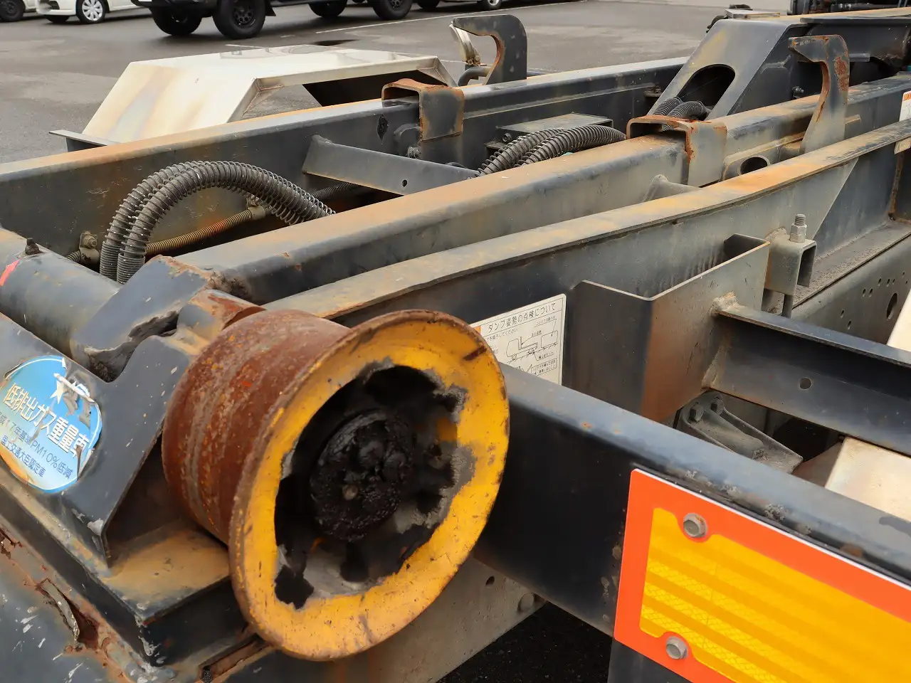 三菱 ファイター 中型/増トン アームロール ツインホイスト PDG-FK71Fの中古トラック画像16