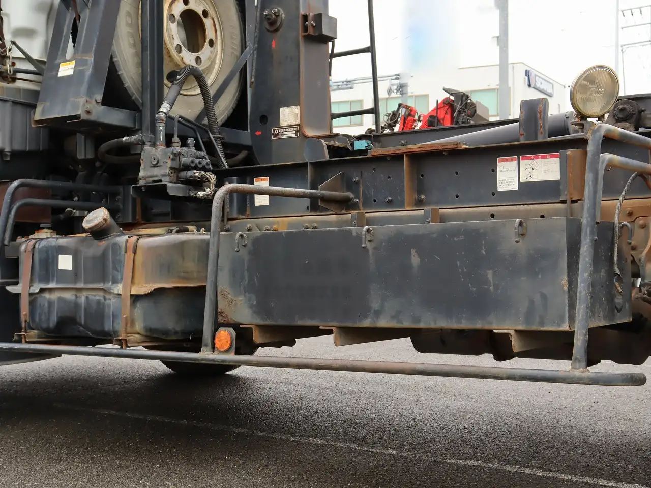 三菱 ファイター 中型/増トン アームロール ツインホイスト PDG-FK71Fの中古トラック画像13