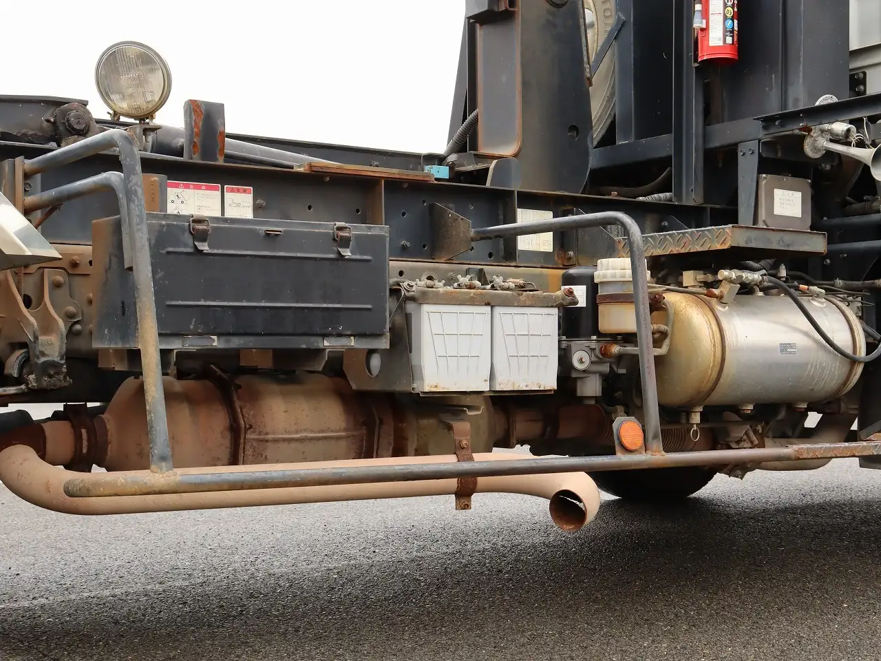 三菱 ファイター 中型/増トン アームロール ツインホイスト PDG-FK71Fの中古トラック画像14