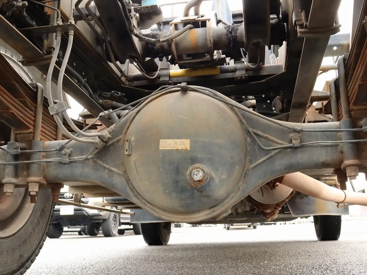 三菱 ファイター 中型/増トン アームロール ツインホイスト PDG-FK71Fの中古トラック画像18