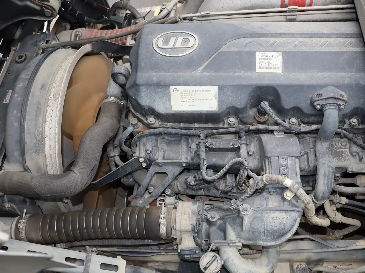 日産UD クオン 大型 ミキサー・ポンプ ベッド QKG-CW5XLの中古トラック画像19