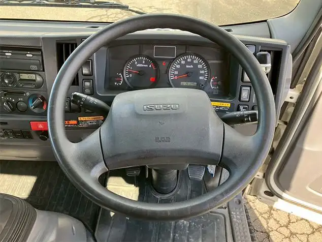 いすゞ エルフ 小型 クレーン付 床鉄板 4段の中古トラック画像11