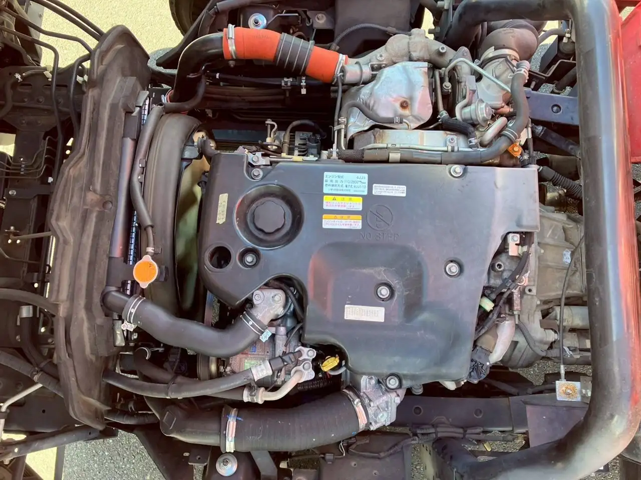 いすゞ エルフ 小型 クレーン付 床鉄板 4段の中古トラック画像20