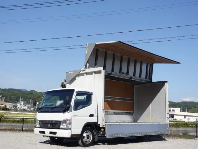 三菱 キャンター 小型 ウイング PDG-FE82D H20 の中古トラック【車両No.201159】