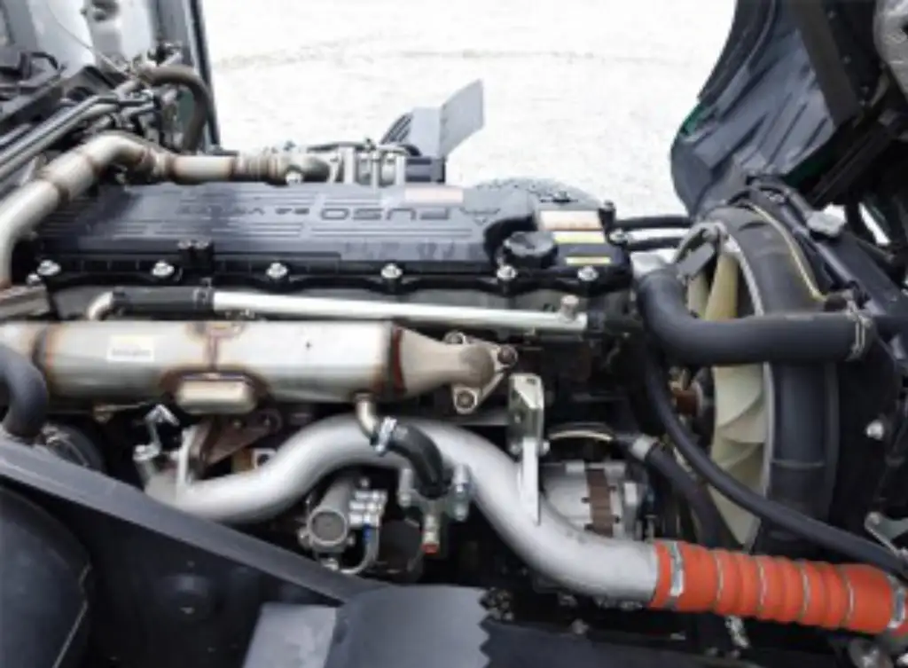 三菱 ファイター 中型/増トン 平ボディ アルミブロック ベッドの中古トラック画像19