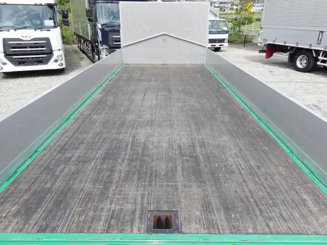 三菱 ファイター 中型/増トン 平ボディ アルミブロック ベッドの中古トラック画像7