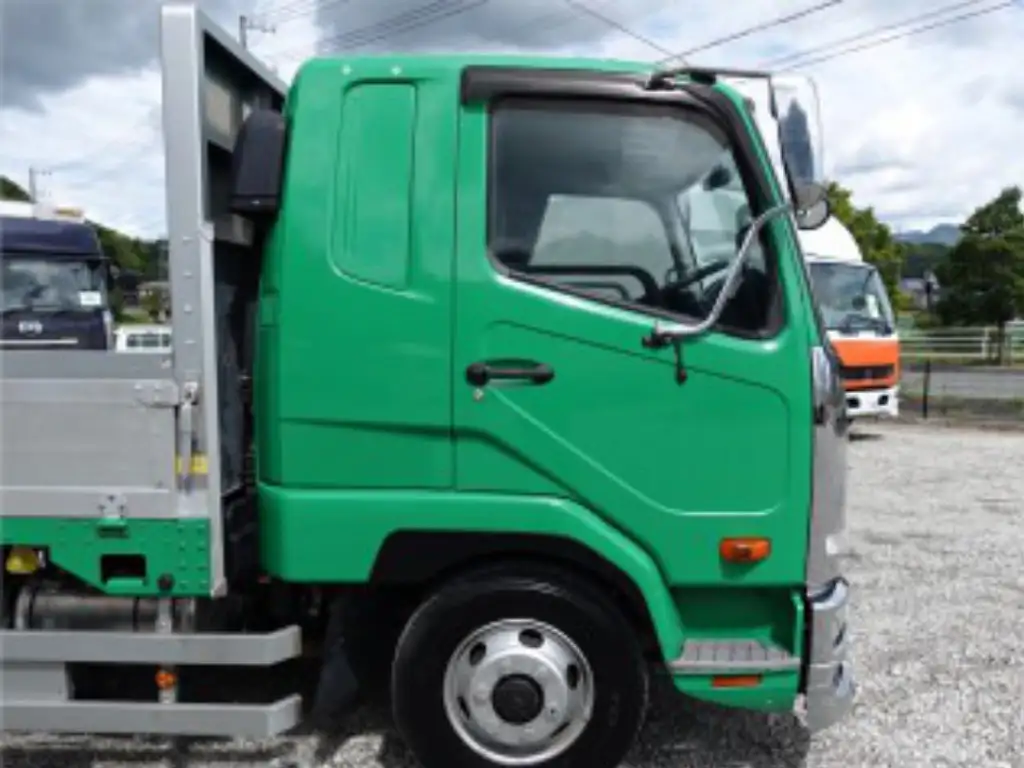 三菱 ファイター 中型/増トン 平ボディ アルミブロック ベッドの中古トラック画像9