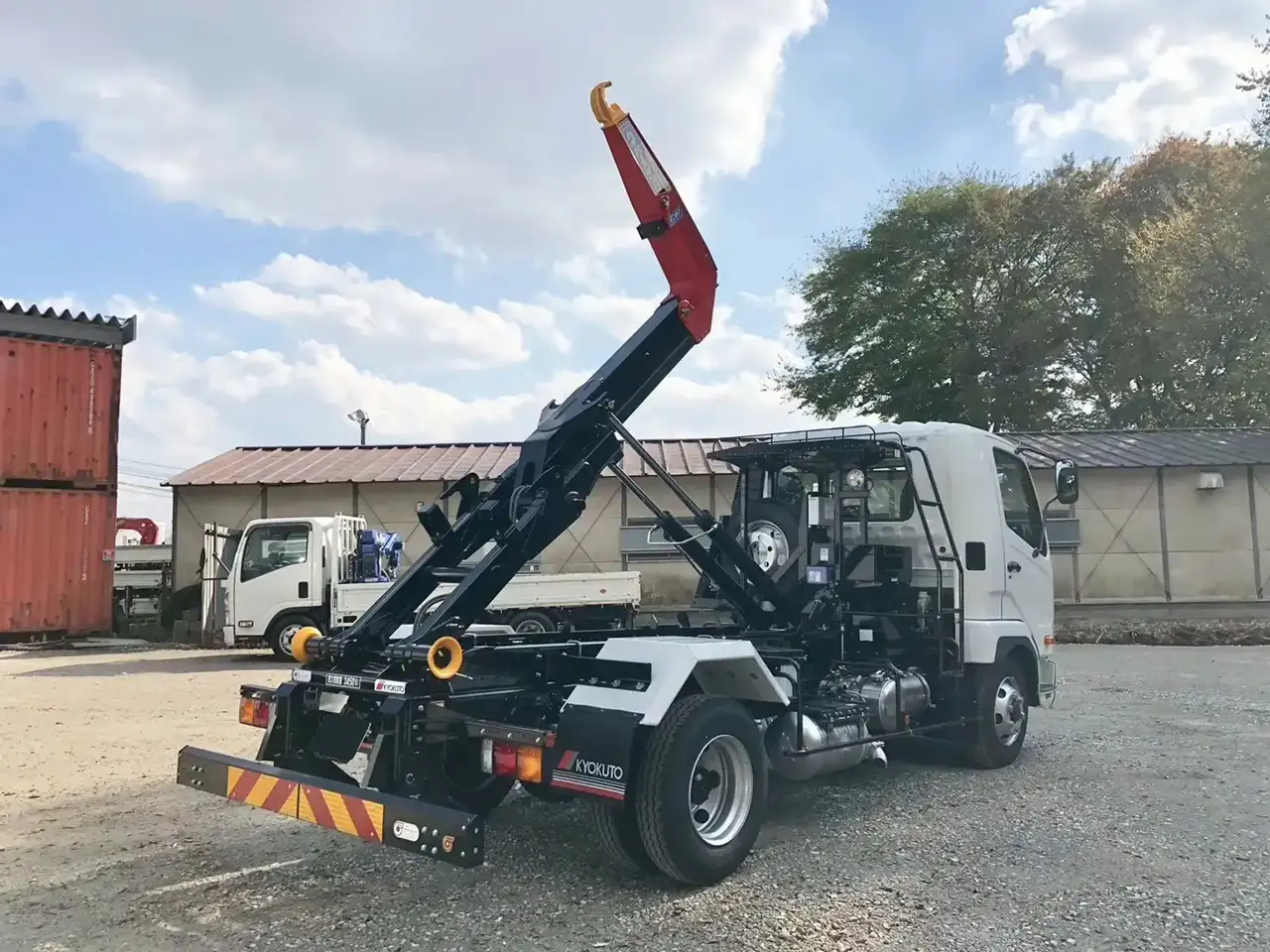 三菱 ファイター 中型/増トン アームロール ツインホイスト 2KG-FK72Fの中古トラック画像7