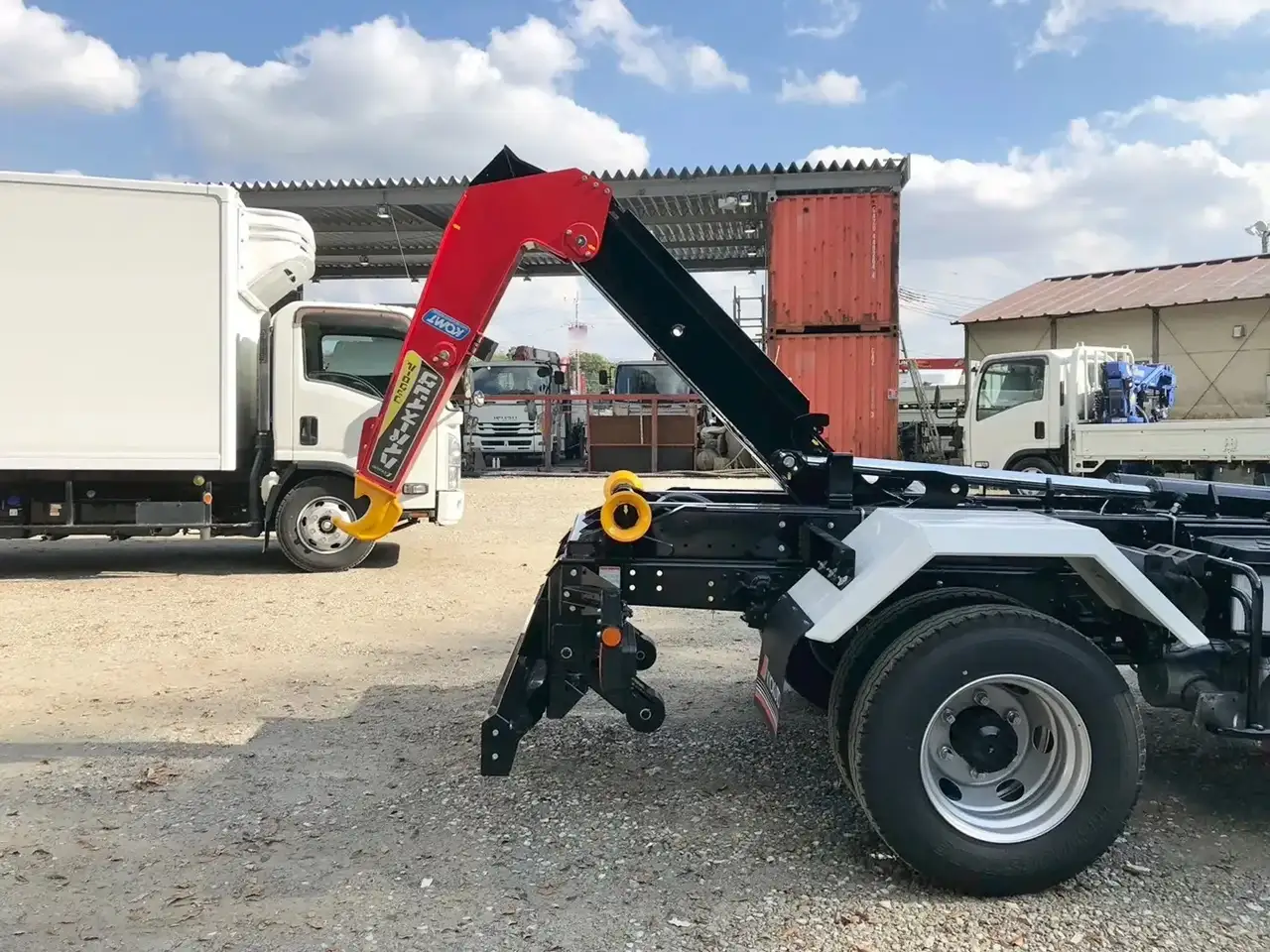 三菱 ファイター 中型/増トン アームロール ツインホイスト 2KG-FK72Fの中古トラック画像8