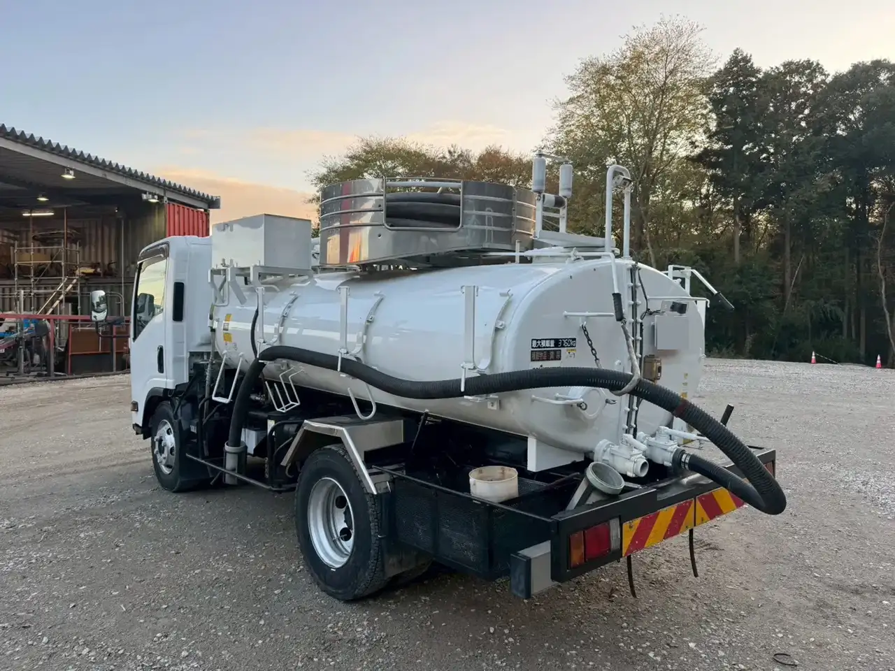 いすゞ エルフ 小型 タンク車 バキューム SKG-NPR85YNの中古トラック画像5