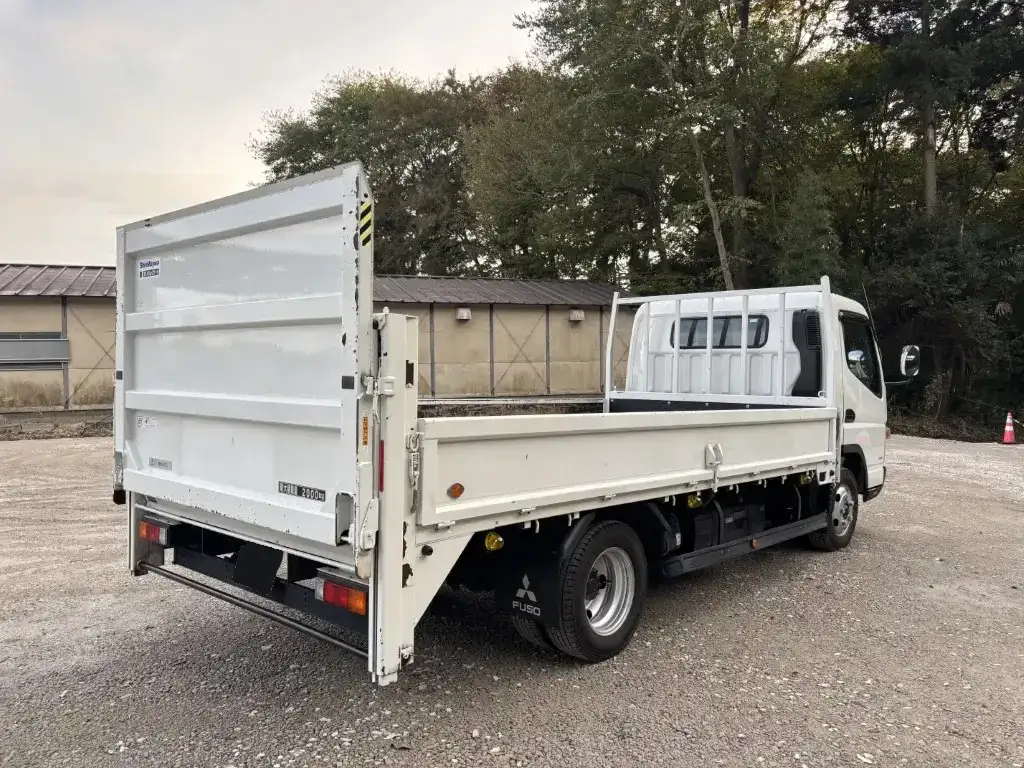 三菱 キャンター 小型 平ボディ パワーゲート TPG-FEB50の中古トラック画像3