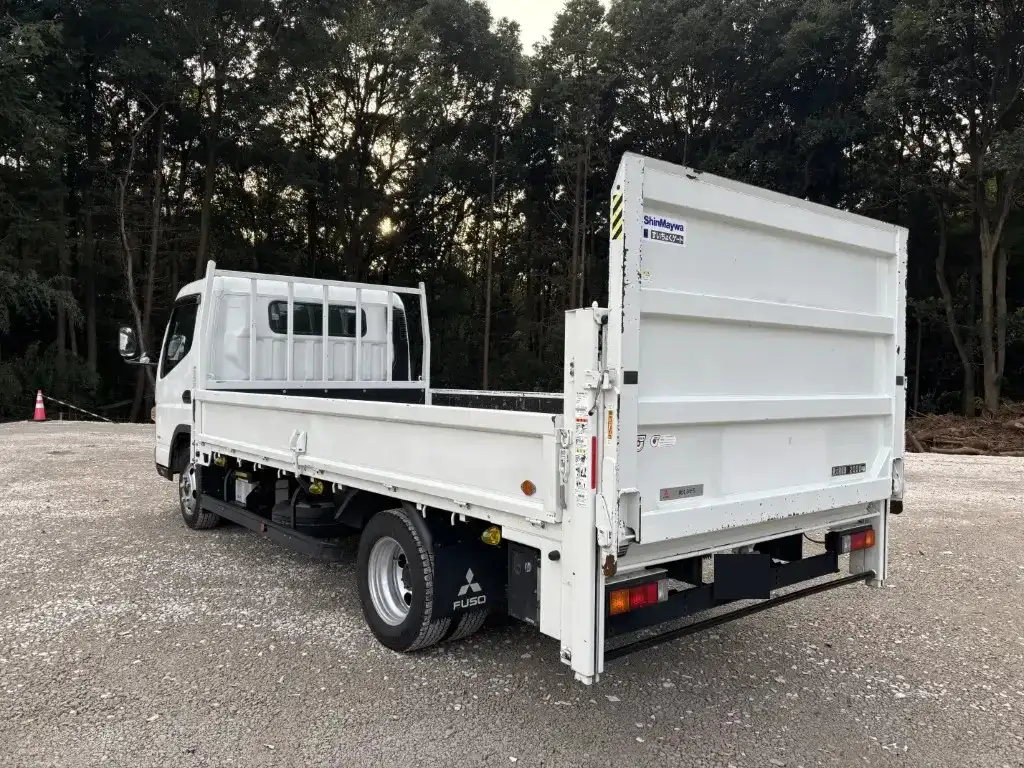 三菱 キャンター 小型 平ボディ パワーゲート TPG-FEB50の中古トラック画像5