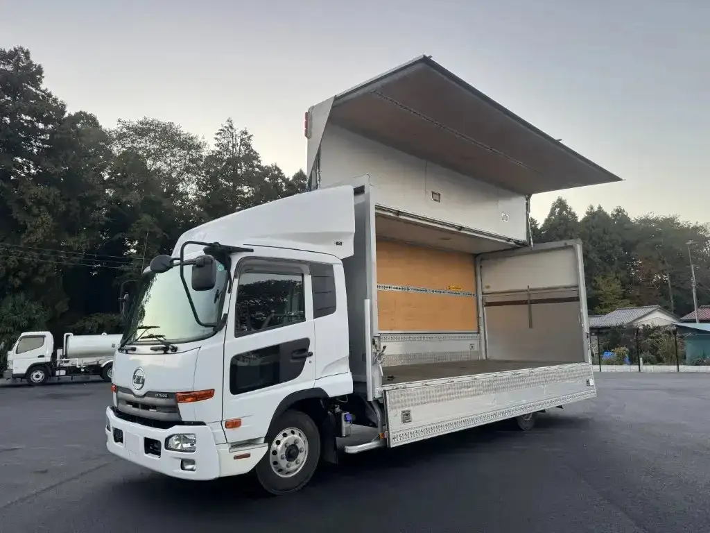 日産UD コンドル 中型/増トン ウイング パワーゲート エアサスの中古トラック画像5