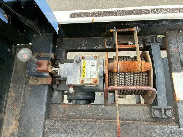 いすゞ エルフ 小型 車両重機運搬 ラジコン ウインチの中古トラック画像9