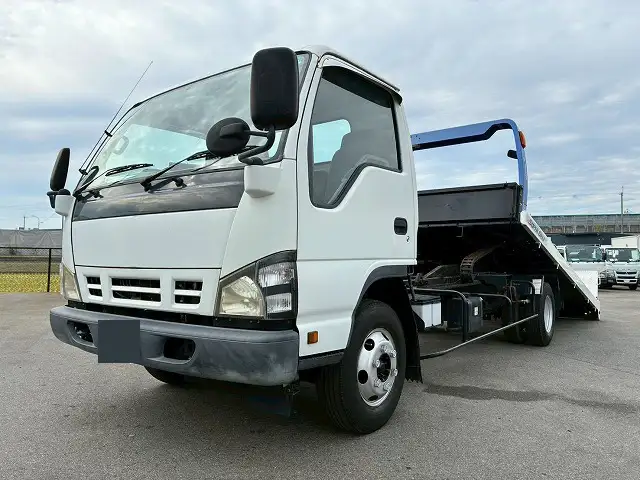 いすゞ エルフ 小型 車両重機運搬 ラジコン ウインチの中古トラック画像5