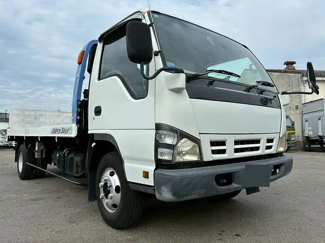 いすゞ エルフ 小型 車両重機運搬 ラジコン ウインチの中古トラック画像2