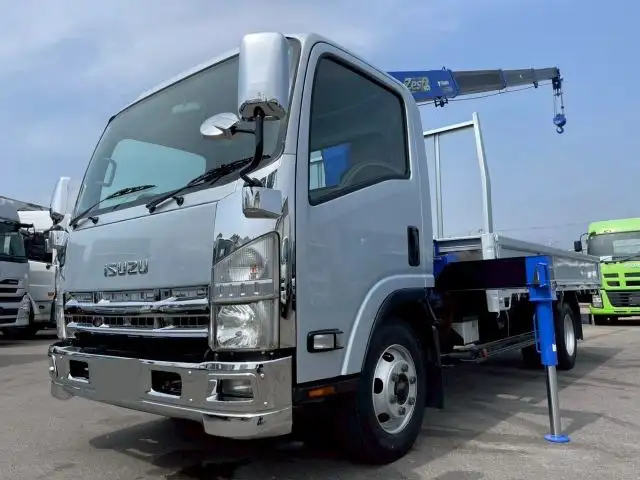 いすゞ エルフ 小型 クレーン付 4段 ラジコンの中古トラック画像5