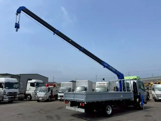 いすゞ エルフ 小型 クレーン付 4段 ラジコンの中古トラック画像6