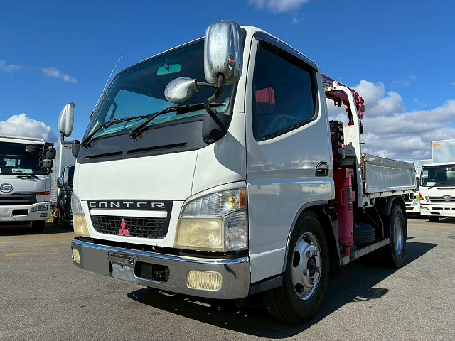 三菱 キャンター 小型 クレーン付 10尺