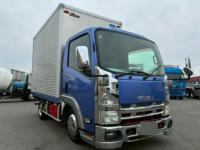 いすゞ エルフ 小型 アルミバン TKG-NLR85AN H27の中古トラック画像2