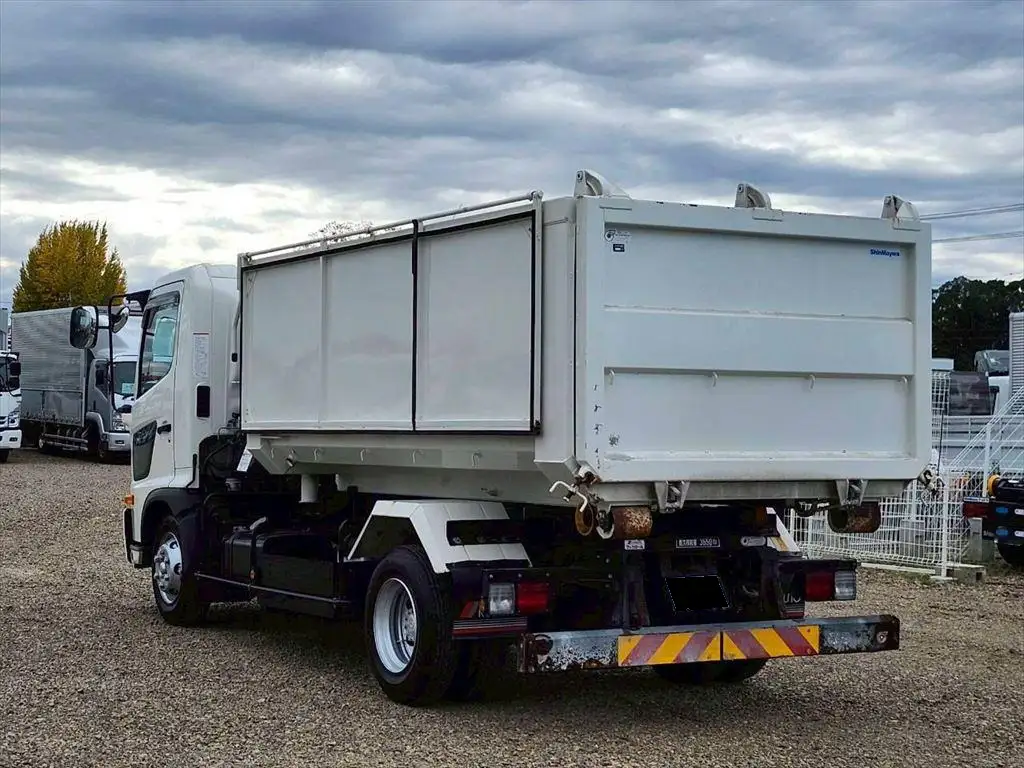 日野 レンジャー 中型/増トン アームロール コンテナ付き ツインホイストの中古トラック画像4