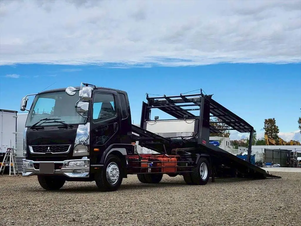 三菱 ファイター 中型/増トン 車両重機運搬 ラジコン ウインチ の中古トラック【車両No.201141】