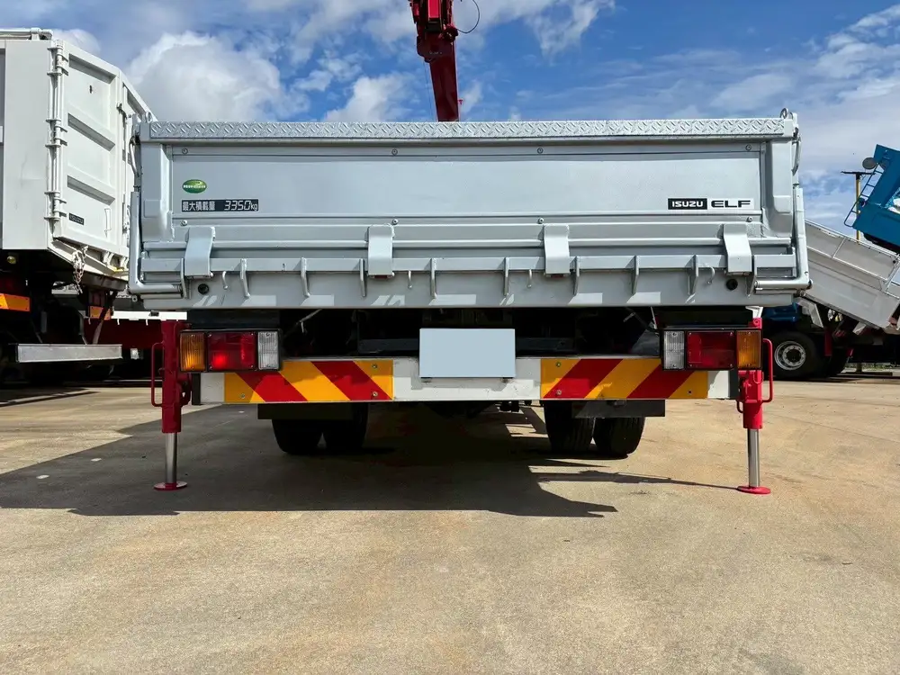 いすゞ エルフ 小型 車両重機運搬 4段クレーン ラジコンの中古トラック画像6