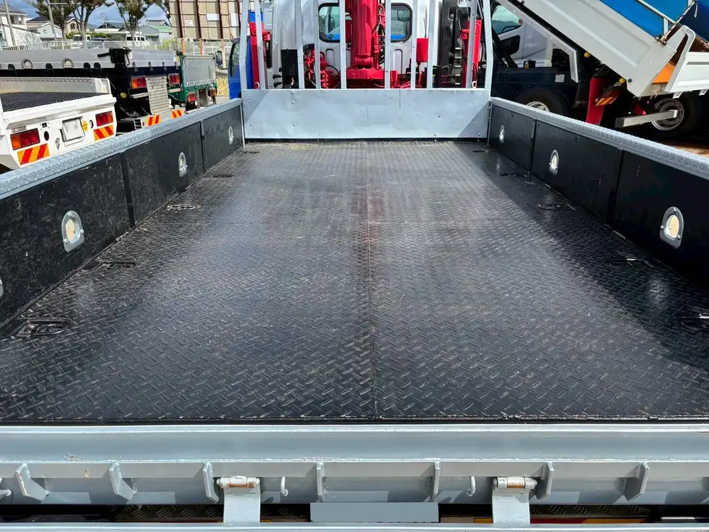 いすゞ エルフ 小型 車両重機運搬 4段クレーン ラジコンの中古トラック画像10